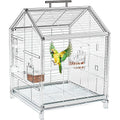 20.5 Inch Small Travel Bird Cage for Cockatiel Parakeets