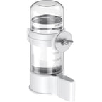 Pawfly bird water dispenser front view automatic feeder