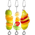 Suplklz bird cage food holder front view skewer