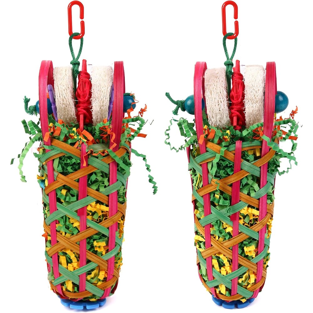 Kyouki parakeets bird chewing toys front view