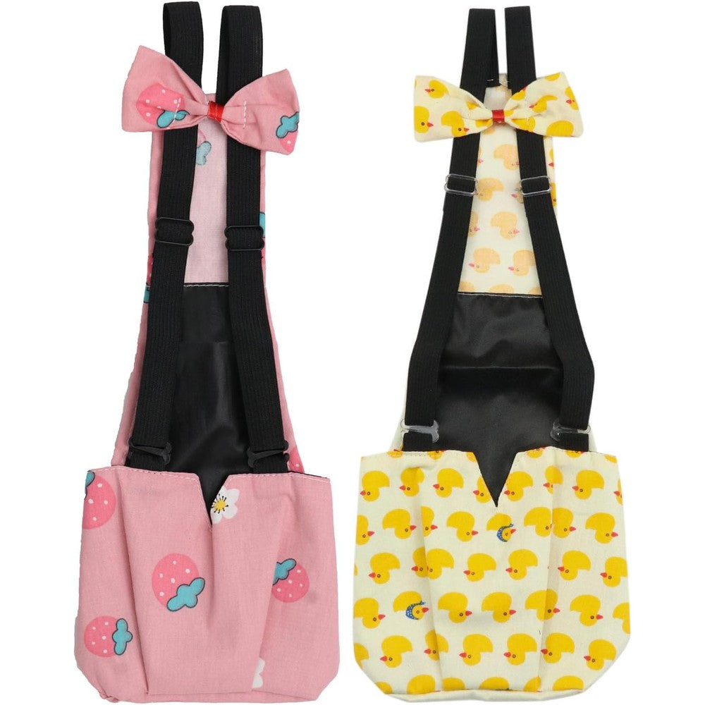 BestParts 2pcs Adjustable Waterproof Diapers for Pet Goose Duck Chicken L