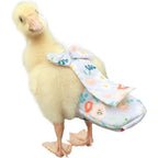 Duck Diapers, Chicken Diapers, Special Diapers for Poultry, Chicken, Duck and Goose Waterproof, Adjustable, Washable and Reusable DiapersPoultry Supplies, Duck Supplies (M:200g-250g)