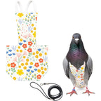 ZANTIE Pigeon Diaper Harness and Leash-Pigeon Pants