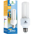 UVA UVB Light Bulb for Birds 2.4 UVB 20W Compact Flourescent Lamp for All Kinds Captive Birds