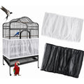 RAINFLOW 2 Pack Bird Cage Seed Catcher - Adjustable Bird Cage Skirt
