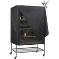 Explore Land Pet Cage Cover - Good Night Enclosure (Medium, Black)