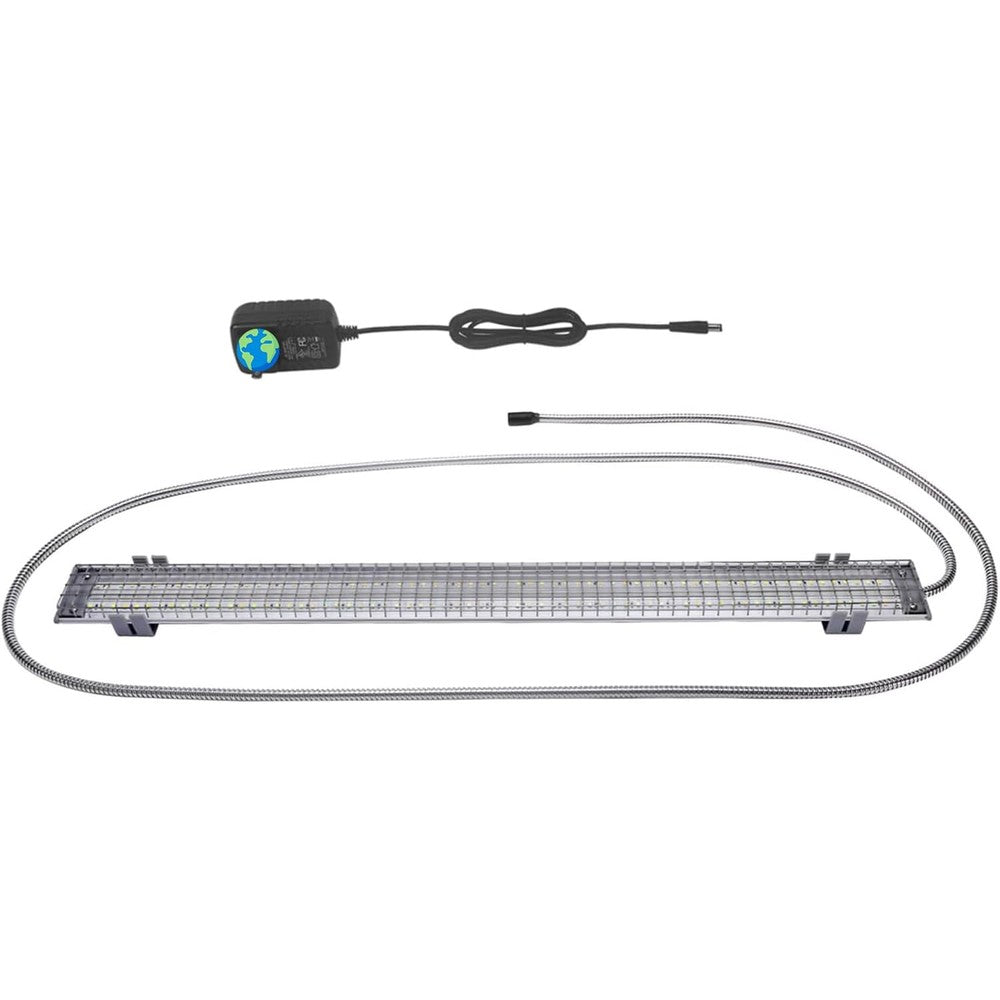 HappyBird Lighting Bird Cage Light with Chew Guard - Full Spectrum LED Pet Light - Simulates Natural Environment - Safe for Hookbill Birds - Easy to Install - (24" Long)
