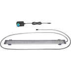 HappyBird Lighting Bird Cage Light with Chew Guard - Full Spectrum LED Pet Light - Simulates Natural Environment - Safe for Hookbill Birds - Easy to Install - (24" Long)