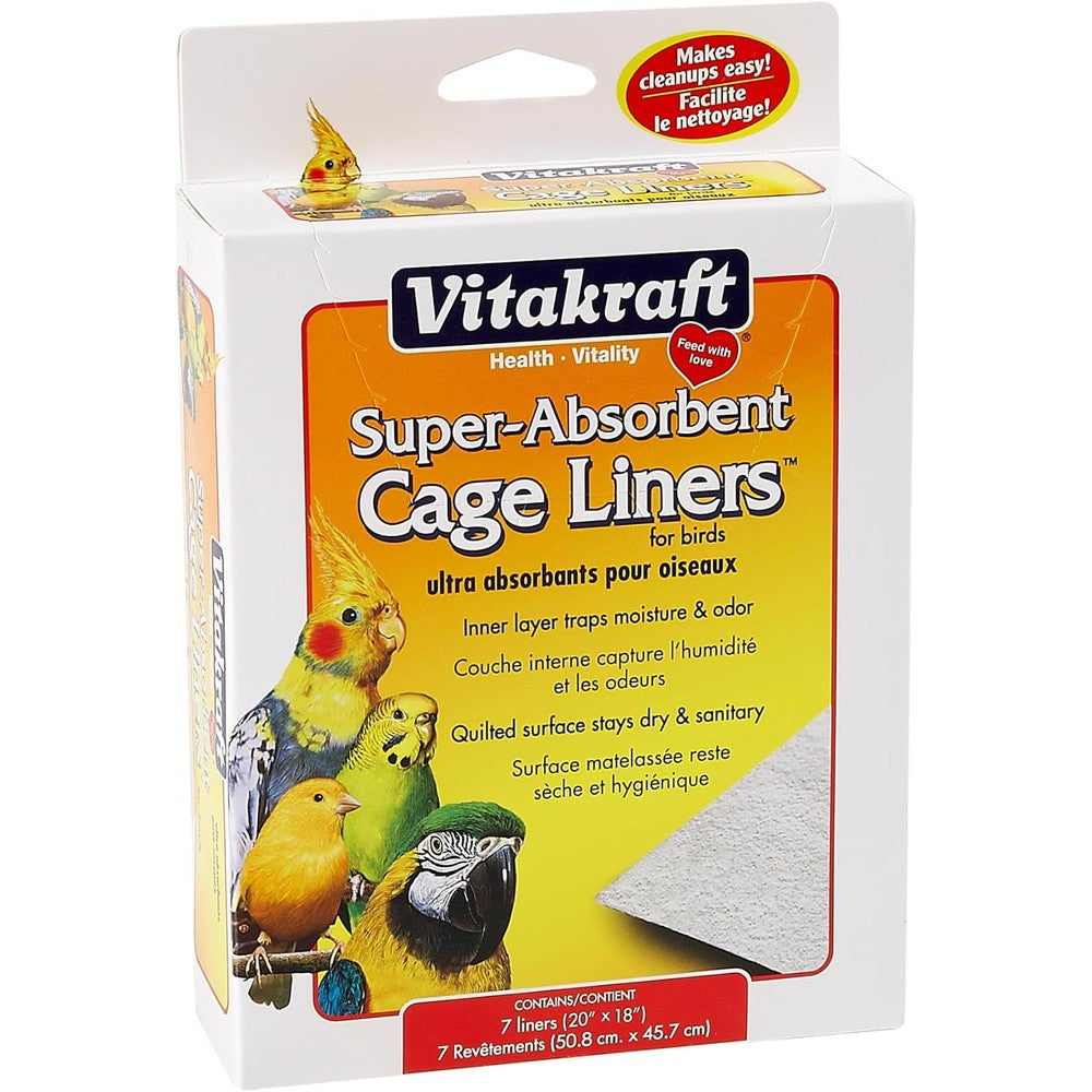 Vitakraft Vitakraft Cage Liners for Birds 7 Count