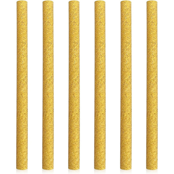S&X Small Bird Perch Covers, Sand Perch Covers Sandpaper for Budgies, Canaries, Parakeets, Lovebirds and Other Small Birds, 6-Pack