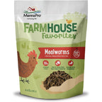 Manna Pro mealworms chicken treat front view packaging