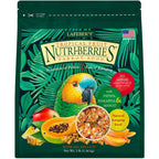 Lafeber's tropical fruit nutri-berries parrot food front view