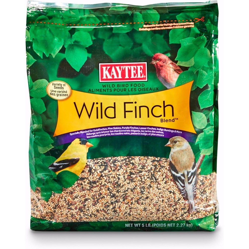 Kaytee wild finch bird food front view packaging