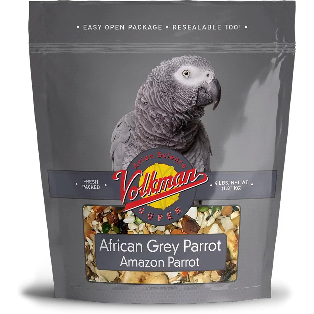 Volkman Avian Science African Grey Bird Food 4lb