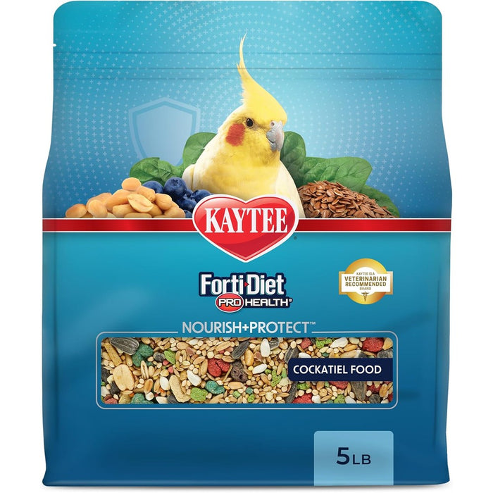 Kaytee fortidiet pro health cockatiel food front view