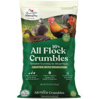 Manna Pro All Flock Crumbles front view package