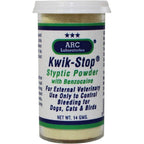 Arc International Kwik Stop Styptic Powder front view bottle