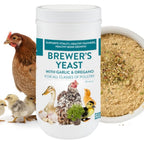 Pampered Chicken Mama brewer yeast front view commercial poultry supplement