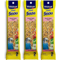Vitakraft harvest apple crunch sticks for parakeets front view packaging