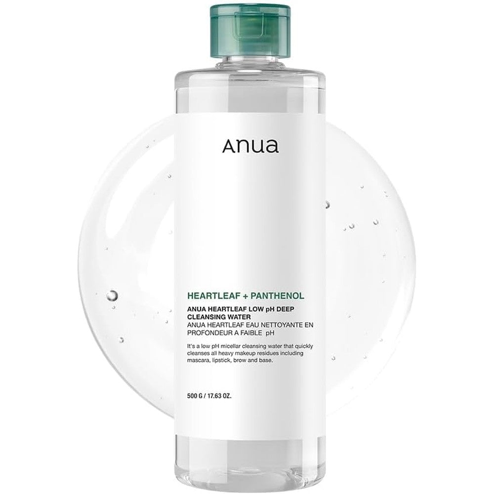 ANUA Heartleaf Low pH Deep Cleansing Water, 16.9 fl oz