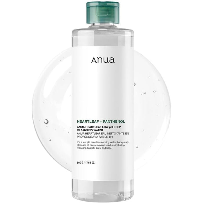 ANUA Heartleaf Low pH Deep Cleansing Water, 16.9 fl oz