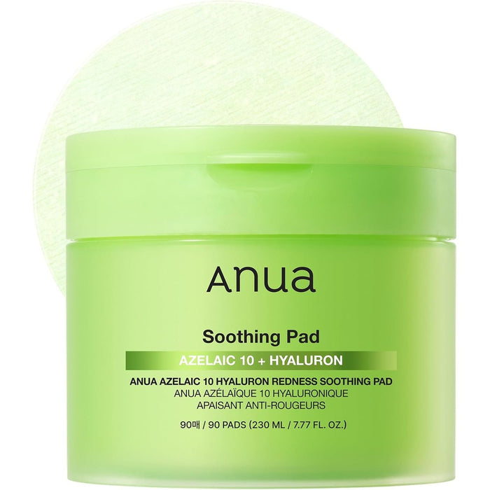 Anua Azelaic Acid 10 Hyaluronic Acid Soothing Toner Pads, 90 Pads
