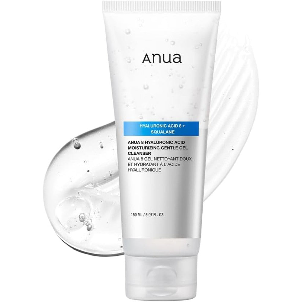 Anua Moisturizing Gentle Gel Cleanser, 5.07 fl oz