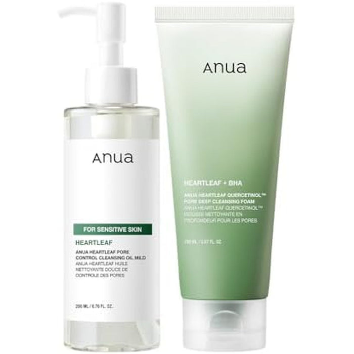 ANUA Mild Double Cleanser Duo for Facial Wash