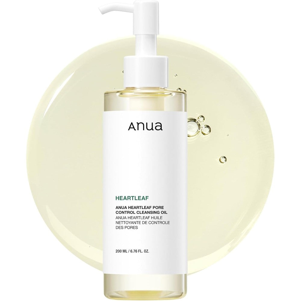 Heartleaf Pore Control Cleansing Oil by Anua for Unisex - 6.76 oz Cleanser