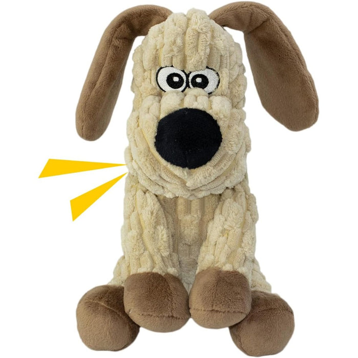Squeaky Stuffed Dog Toys, Chew Dog for Large Medium Small Breeds