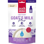 The Honest Kitchen Instant Goat's Milk with Probiotics for Dogs and Cats, Human Grade Powder Drink Mix, Digestive Health Support, Food Topper or Treat, Just Add Water, 5.2 oz Pouch Makes 60 oz