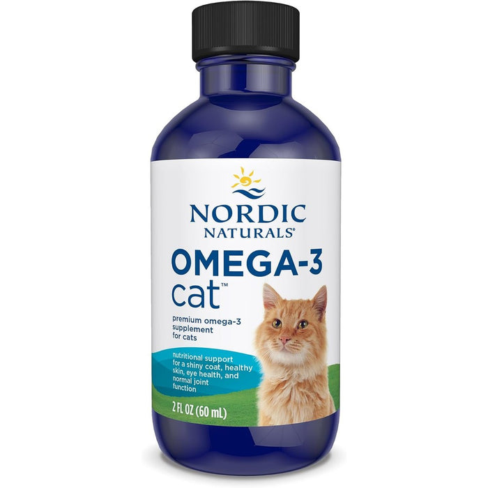 Nordic Naturals Omega-3 Fish Oil for Cats, w/ EPA & DHA, Liquid - 2oz