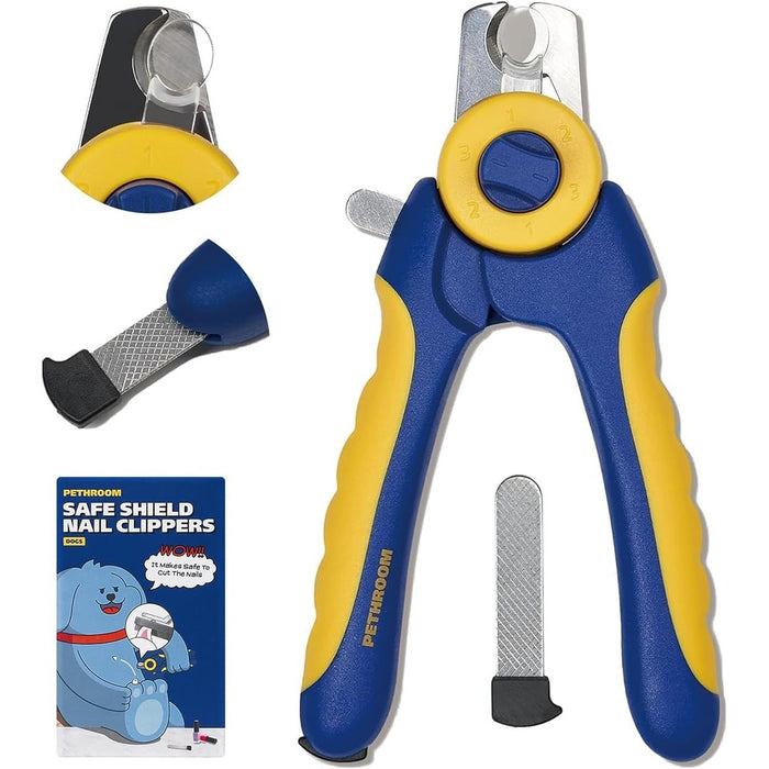 Professional Dog Nail Clipper with Safety Guard, Avoid Overcutting