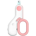 GuLuPets Small Animals Nail Clippers With LED Lights Pink Classic