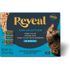 Reveal Fish Variety in Broth Wet Cat Food, 3-Flavor 12-Pack 2.47 oz Cans