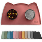 OHMO Cat Food Mat, Silicone Pet Feeding Mat, 18x9.8, Erythrinus