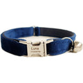 Cat Collar Personalized with Name Phone Number Engraved,Customized with Bell for Small Dogs Puppy Kitten