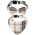 Faleela Breakaway Cat Collar with Bells - 2 Pack Cat Collar with Bells, Cat Collars with Bandana, Accessories for Pet Collars, Adjustable for Cats and Small Dogs