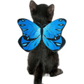 Puoyis cat dog butterfly costume wings front view festival apparel