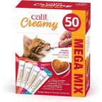 Catit Creamy Lickable Cat Treat, 50 Pack