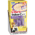 INABA Churu Indoor Care Cat Treats Lickable Tubes, Tuna, 24ct
