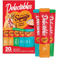 Delectables Squeeze Up Lickable Cat Treat Tube Variety Pack, 20 CT