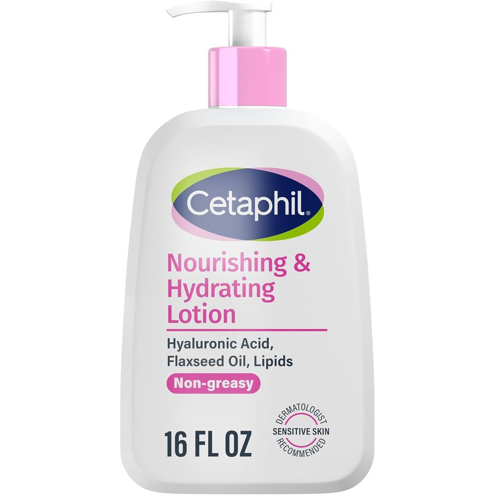 Cetaphil nourishing body lotion front view container