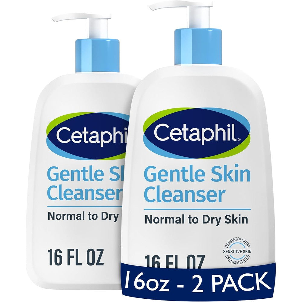 Cetaphil gentle skin cleanser front view bottle