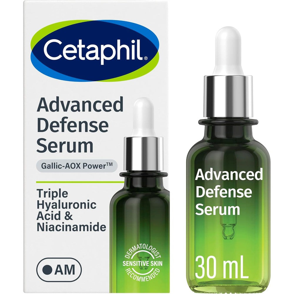 Cetaphil Advanced Defence AM Face Serum front view bottle