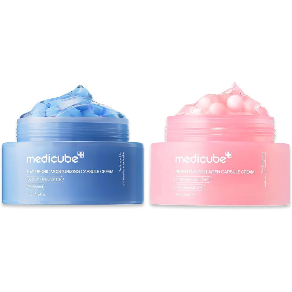 Medicube Hydrating Glow Capsule Duo front view jar