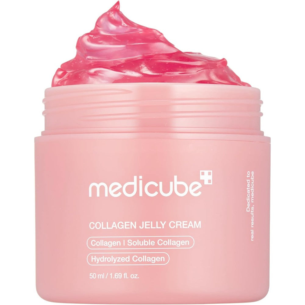medicube Collagen Jelly Cream, Moisturizing Cream for Plump Skin, 1.69fl.oz
