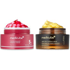 Medicube Clear and Glow Capsule Duo front view jar packaging