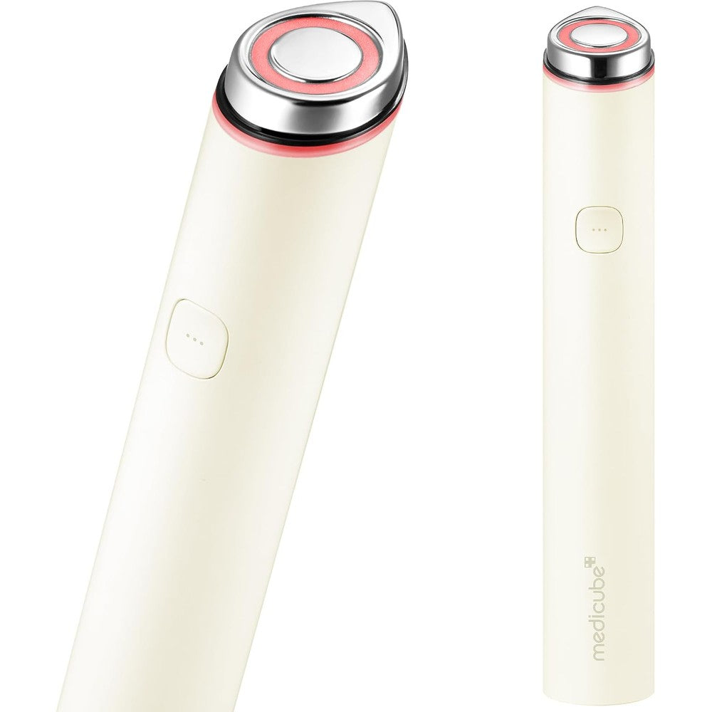 Medicube Booster Pro Mini Plus beige front view radiant device
