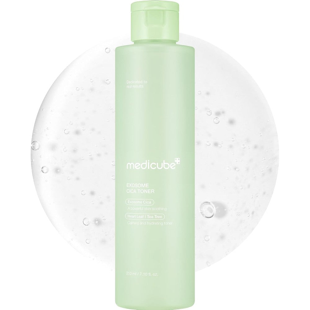 Medicube exosome cica toner bottle front view